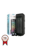Gts-1852 Taşınabilir Rgb Ledli Bluetooth Hoparlör Usb-tf Siyah