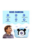 Çocuk Dijital Fotoğraf Makinası 20 Mp Video Kaydedici 2.0 İnç Çift Kameralı