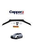 Ford Focus Ön Kaput Koruyucu Rüzgarlığı 4mm Akrilik (abs) Piano Black 2005-2008