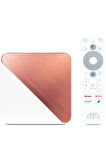 Homatics Box R 4k Plus Rose Gold Android Tv Box | 4gb/32gb + M8 Air Mouse + Siyah Type-C Dvb-S Tuner | 3’Lü Set