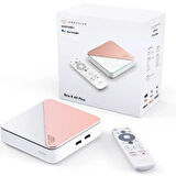 Homatics Box R 4k Plus Rose Gold Android Tv Box | 4gb/32gb + M8 Air Mouse + Siyah Type-C Dvb-S Tuner | 3’Lü Set