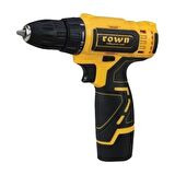 Rown RN6012 12 Volt Sarı Çift Akülü Matkap