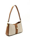 Kadın Çapraz Çanta 1102-43372 SİLVER POLO ÇAPRAZ Kadın ÇANTASI M132 BEJ-MAT TABA