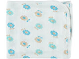 MEVSİMLİK PAMUKLU ÇİÇEK DESENLİ BEBEK BATTANİYE 80*90CM