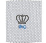 ŞIK TREND TAÇ NAKIŞLI FİYONK NOHUT BEBEK BATTANİYE 90X90CM