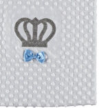 ŞIK TREND TAÇ NAKIŞLI FİYONK NOHUT BEBEK BATTANİYE 90X90CM