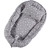 Yumuşak Dolgulu Babynest Anne Yanı Bebek Yatağı Bebek Uyku Yatağı BOY 71CM EN 40CM KALINLIK 7CM