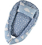 Yumuşak Dolgulu Babynest Anne Yanı Bebek Yatağı Bebek Uyku Yatağı BOY 71CM EN 40CM KALINLIK 7CM
