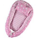 Yumuşak Dolgulu Babynest Anne Yanı Bebek Yatağı Bebek Uyku Yatağı BOY 71CM EN 40CM KALINLIK 7CM