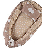 Yumuşak Dolgulu Babynest Anne Yanı Bebek Yatağı Bebek Uyku Yatağı BOY 71CM EN 40CM KALINLIK 7CM