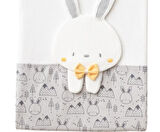 BUNNY LuX Penye Bebek Battaniyesi %100 Pamuk 85x90 cm Yumuşak ve Nefes Alabilir Örtü Hediyelik