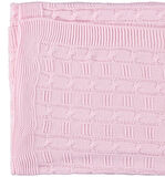 El Örgüsü Triko Bebek Battaniyesi Örgü Yumuşaklığı Şık Uyku Örtüsü