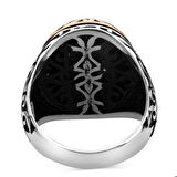 925 Ayar Gümüş Beyaz Sedef Taşlı Yüzük