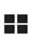 Ovivo Grano Siyah Anahtar 4'lü Paket (çerçeve Dahil)