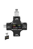 USB Tester Voltmetre Ampermetre Akım Göstergesi Multimetre Test Cihazı OTG Dest