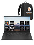 HP 15 R7 7730U 40GB 256GB SSD 15.6" FHD FDOS Taşınabilir Bilgisayar & PER4 Çanta