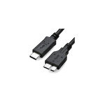 5241 Usb Type C To Micro Usb 3.0 Taşınabilir Hdd Hard Disk Kablosu 1M (1 Metre)