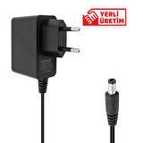 5 Volt - 2 Amper - 10 Watt 5.5*2.5 Uçlu Yerli̇ Üreti̇m Plasti̇k Kasa Pri̇z Ti̇pi̇ Adaptör