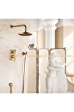 Banyo Bataryası Antik Duş Seti Özel Ankastre Model Yeni 5 Yıl Garantili Sıva Altı Dahil