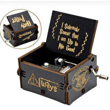 STARSTUFFS Harry Potter Ahşap Çevirmeli Müzik Kutusu