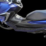 Motosiklet Aksesuar Koruyucu Paspas Honda Forza 250 2018 2019 2022 2023 2024 Uyumlu Lacivert Kenar Overloklu
