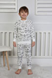 Boyanabilir Çocuk Pijama Takımı + Kalem Hediyeli I Renkli Rüyalar I Her Yıkamada Yeniden Tasarla