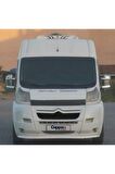 Citroen Relay Ön Kaput Koruyucu Rüzgarlığı 4mm Akrilik (abs) Piano Black 2006-2014
