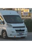 Citroen Relay Ön Kaput Koruyucu Rüzgarlığı 4mm Akrilik (abs) Piano Black 2006-2014