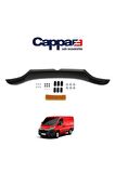 Citroen Relay Ön Kaput Koruyucu Rüzgarlığı 4mm Akrilik (ABS) Piano Black 2014 Ve Sonrası