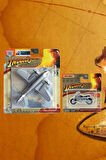 Matchbox 2 Araç İndiana Jones Set - Sky Busters MBX Airliner & İndiana Jones Themed Ducati Scrambler (1/64)