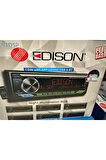 EDISON EMP DSP USB AUX BLUETOOTH FM RADİO OTO TEYP MP3 4X55 WATT YENİ