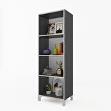 Kenzlife mutfak dolabı pakize 128*050*030 gri ayaklı banyo evrak ofis ayakkabılık kiler