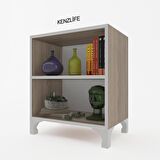 Kenzlife kitaplık tuğçe 048*040*020 crd ayaklı mutfak dolabı banyo ofis ayakkabılık kiler