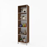 Kenzlife kitaplık tuğçe 168*060*020 cvz ayaklı mutfak dolabı banyo ofis ayakkabılık kiler