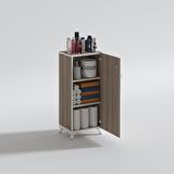 Kenzlife mutfak dolabı zehra 088*030*032 crd kilitli ayaklı banyo evrak ofis kitaplık ayakkabılık kiler