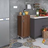 Kenzlife mutfak dolabı zehra 088*050*032 cvz kilitli ayaklı banyo evrak ofis kitaplık ayakkabılık kiler