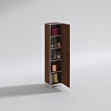 Kenzlife mutfak dolabı zehra 168*030*032 cvz kilitli ayaklı banyo evrak ofis kitaplık ayakkabılık kiler