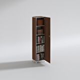 Kenzlife mutfak dolabı zehra 168*030*032 cvz kilitli ayaklı banyo evrak ofis kitaplık ayakkabılık kiler