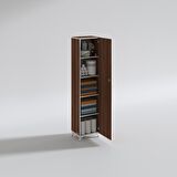 Kenzlife mutfak dolabı zehra 168*030*032 cvz kilitli ayaklı banyo evrak ofis kitaplık ayakkabılık kiler