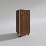 Kenzlife mutfak dolabı zehra 088*050*032 cvz kilitli tekerlekli banyo evrak ofis kitaplık ayakkabılık kiler