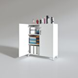 Kenzlife mutfak dolabı çilem 088*070*032 byz kilitli ayaklı banyo evrak ofis kitaplık ayakkabılık kiler
