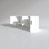 Kenzlife hazır mutfak mirena22 byz 060*120*22 mutfak banyo dolabı kapaklı raflı