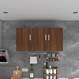 Kenzlife hazır mutfak canna22 cvz 060*120*22 mutfak banyo dolabı kapaklı raflı