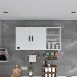 Kenzlife hazır mutfak fulvus22 byz 060*120*22 mutfak banyo dolabı kapaklı raflı