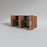 Kenzlife hazır mutfak merta cvz 060*120*32 mutfak banyo dolabı kapaklı raflı
