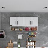 Kenzlife hazır mutfak vesper byz 060*120*32 mutfak banyo dolabı kapaklı raflı