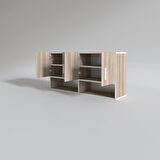 Kenzlife hazır mutfak vesper crd 060*120*32 mutfak banyo dolabı kapaklı raflı