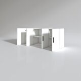 Kenzlife hazır mutfak marina byz 060*150*32 mutfak banyo dolabı kapaklı raflı