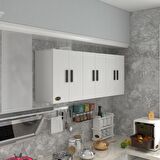 Kenzlife hazır mutfak nonus byz 060*150*32 mutfak banyo dolabı kapaklı raflı
