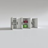Kenzlife hazır mutfak nonus byz 060*150*32 mutfak banyo dolabı kapaklı raflı